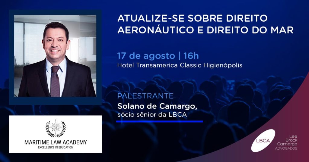 Maritime Law Academy faz evento sobre direito aeronáutico