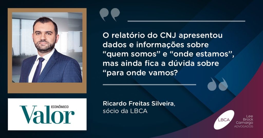 Relação de consumo em números, considerando o CNJ