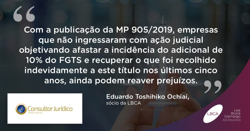 Extinção do adicional de 10% do FGTS e decisões judiciais