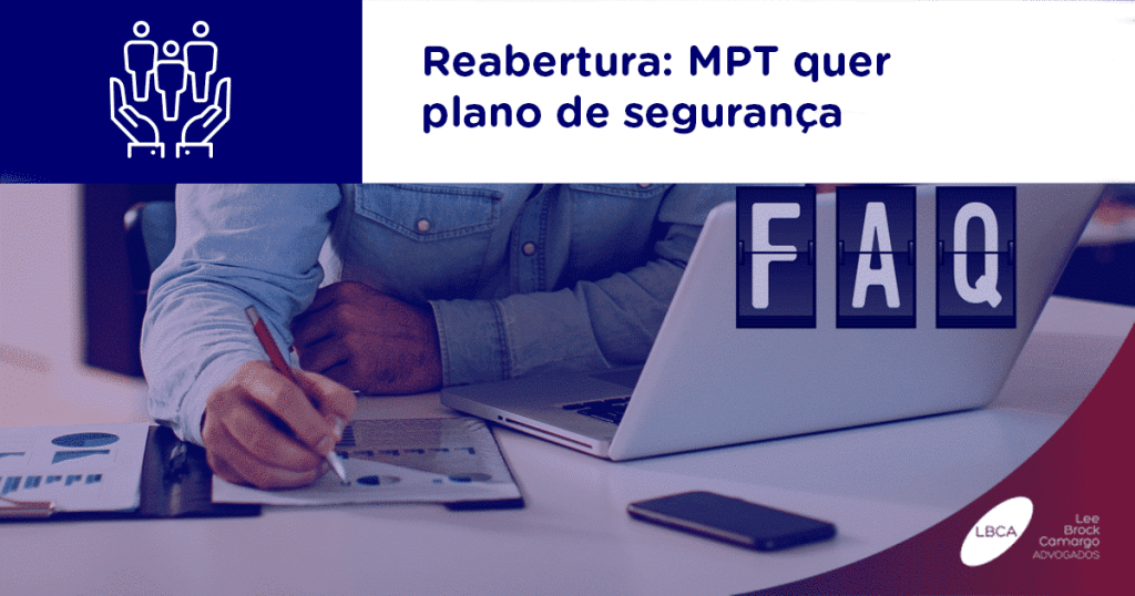 Reabertura: MPT quer plano de segurança