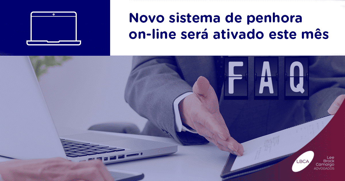 Novo sistema de penhora on-line será ativado este mês