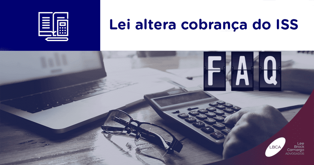 Lei altera cobrança do ISS