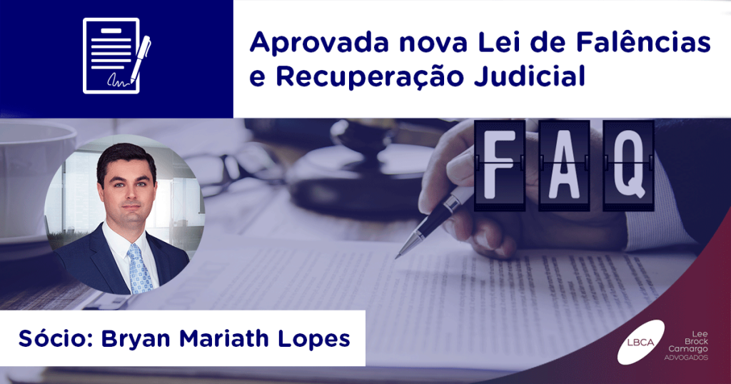 Aprovada nova Lei de Falências e Recuperação Judicial