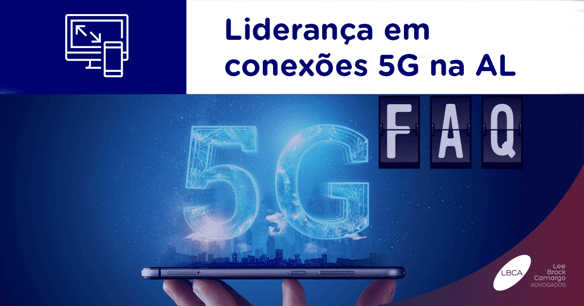 Liderança em conexões 5G na AL