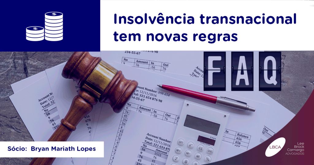 Insolvência transnacional tem novas regras