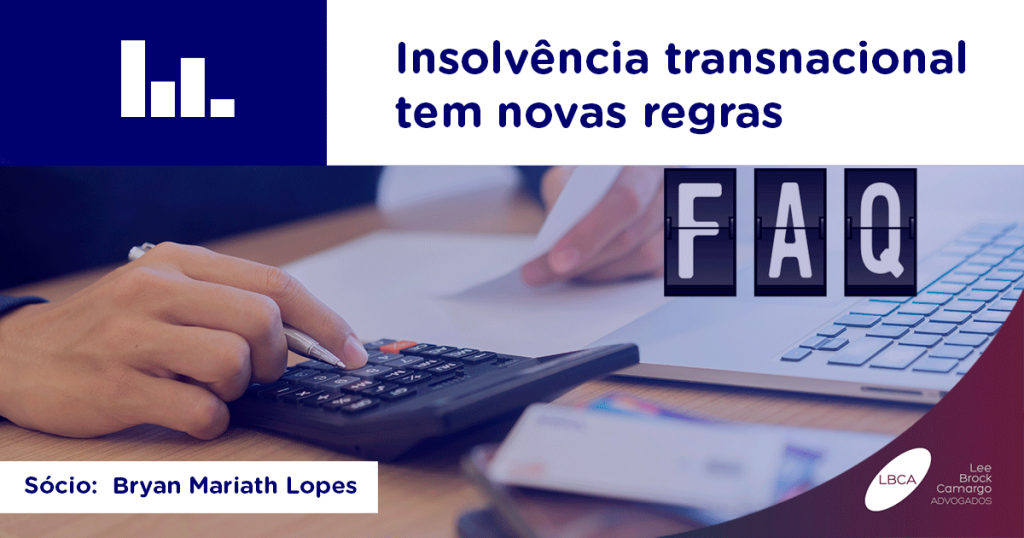 Insolvência transnacional tem novas regras