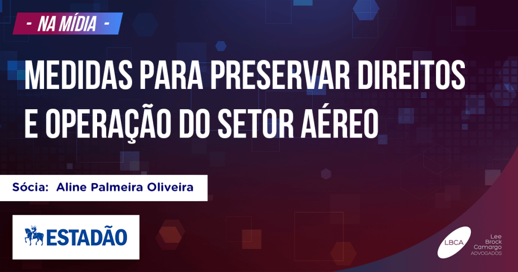 Medidas para preservar direitos e operação do setor aéreo