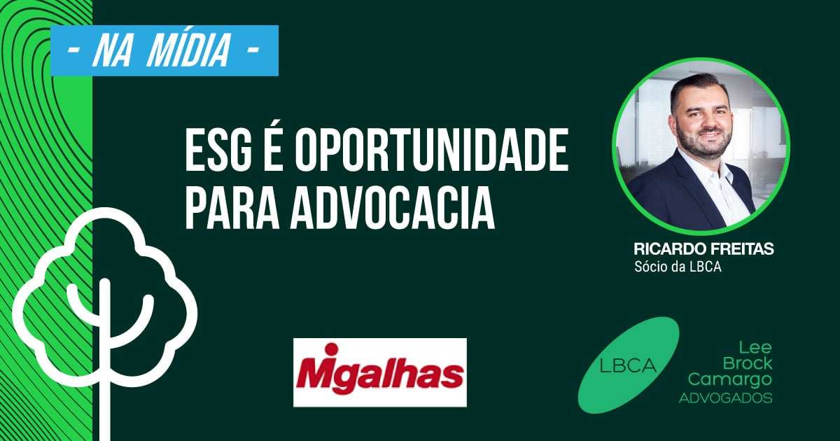 ESG: Oportunidade para a área do direito