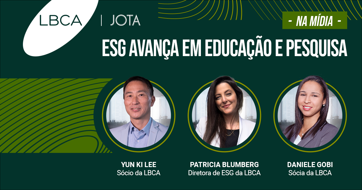 ESG avança em educação e pesquisa