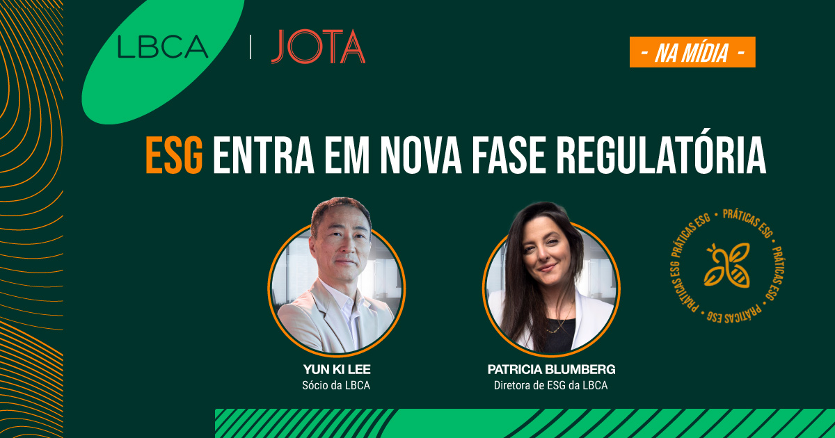 ESG entra em nova fase regulatória